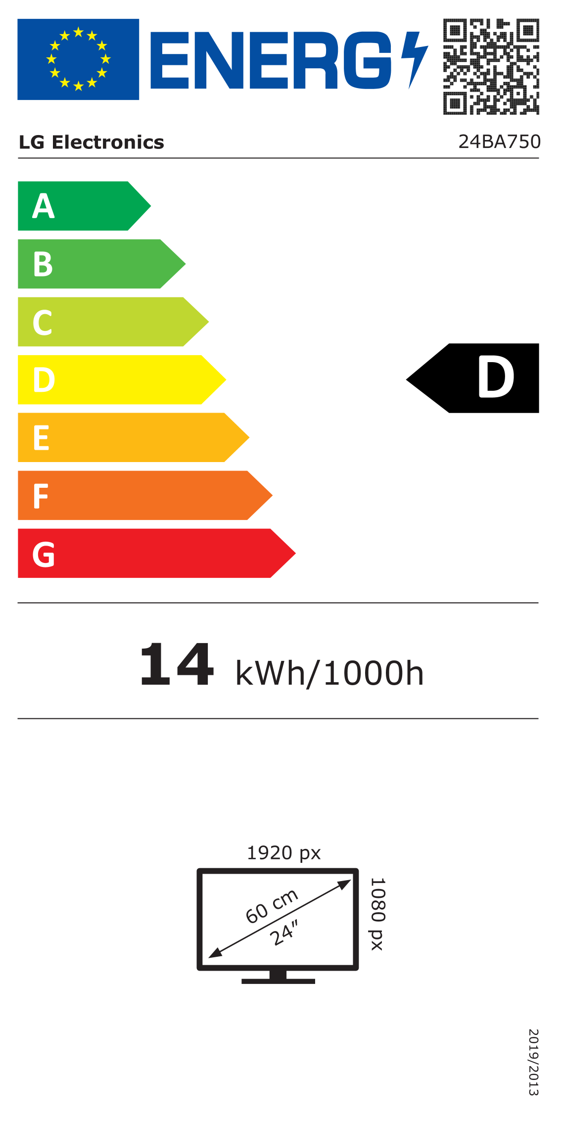 Класс энергоэффективности D