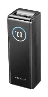 POWER BANK USB 25000MAH RAPID/170W BLACK 5023001006 ECOFLOW