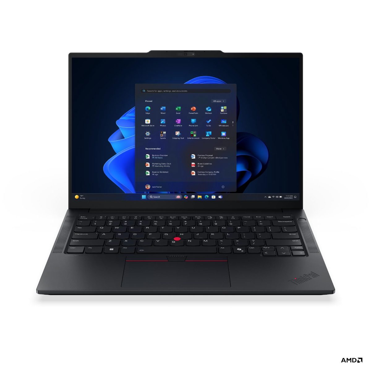 Lenovo ThinkPad E14 G7 AMD, Black, 14 ", IPS, WUXGA, 1920 x 1200 pixels, Anti-glare, AMD Ryzen 7, 250, 16 GB, SODIMM DDR5, Solid-state drive capacity 512 GB, AMD Radeon 780M Graphics, Windows 11 Pro, 802.11ax, Bluetooth version 5.3, Keyboard language English, Keyboard backlit, Warranty 36 month(s), Battery warranty 12 month(s)