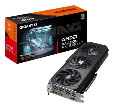 Gigabyte Radeon RX 9060 XT GAMING OC 8G, AMD, 8 GB, Radeon RX 9060 XT, GDDR6, HDMI ports quantity 1, PCI-E 5.0