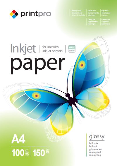 ColorWay PrintPro Photo Paper, 100 sheets, High Glossy, 150 g/m², A4