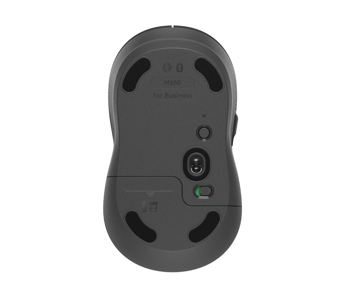 MOUSE USB OPTICAL WRL M650/GRAPHITE 910-006274 LOGITECH