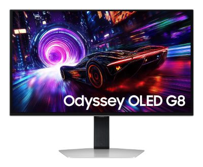 LS27FG810SUXEN, 27 ", OLED, 16:9, 240 Hz, 0.03 ms, 3840 x 2160 pixels, 250 cd/m², HDMI ports quantity 2, Silver