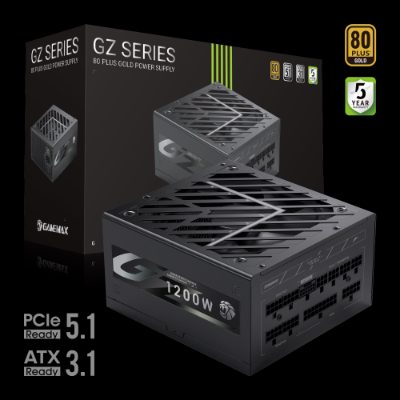 Gamemax PSU, GZ 1200G, 1200 W, Gold, Full Modular