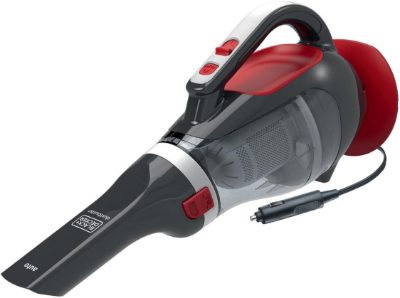 BLACK & DECKER Car Vacuum Cleaner, ADV1200-XJ, Corded operating, 12 V, Black/Red