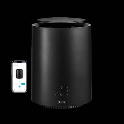 Duux Threesixty 2 Smart Fan + Heater, Fan and heater, 1800 W, Suitable for rooms up to 30 m², Matt Black