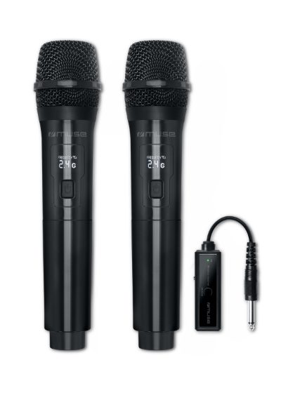 Dual Wireless Microphones, MC-50 WI, Black