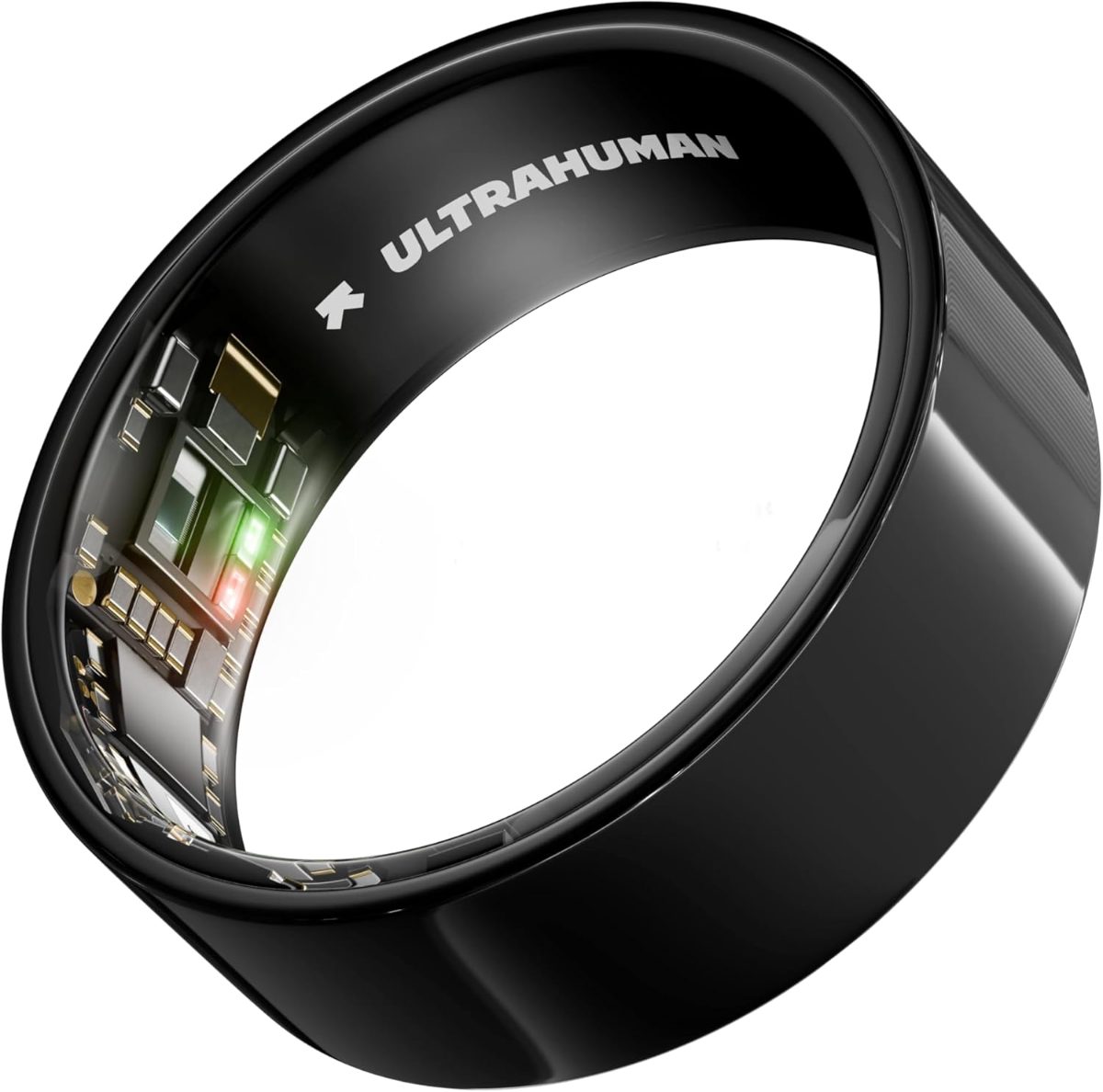 Ring Air, Aster Black, Size 11, Smart Ring