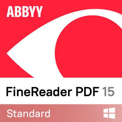 FineReader PDF 15 Standard, Single User License (ESD), 3 year(s), 1 user(s)