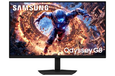 LCD Monitor, SAMSUNG, 32 ", 6144 x 3456 pixels, 6K Ultra HD, Native aspect ratio 16:9, LCD, Flat, LS32HG806ESXEN