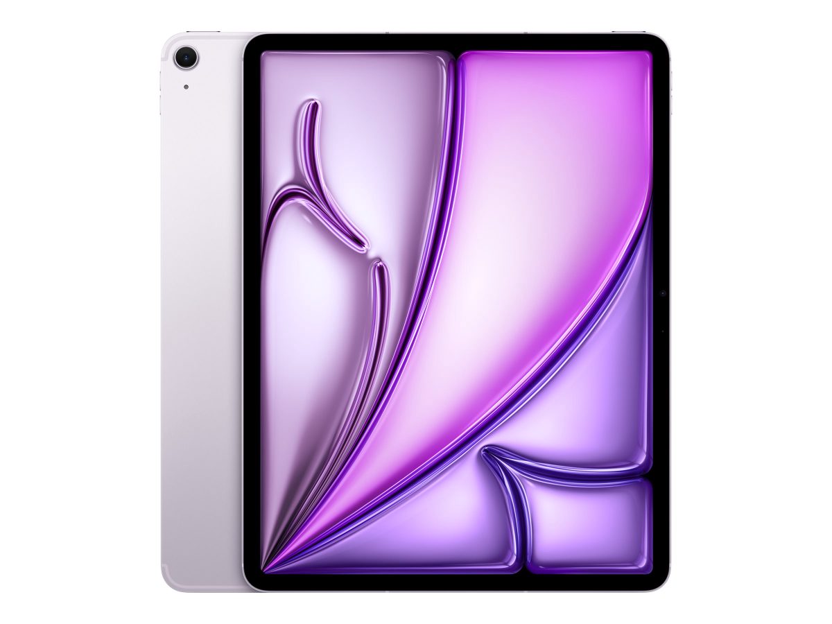 iPad Air Wi-Fi + Cellular, 13 ", Purple, IPS, 2732 x 2048 pixels, Apple M3, 8 GB, 256 GB, 3G, 4G, 5G, Wi-Fi, Front camera, 12 MP, Rear camera, Bluetooth, 5.3, iPadOS, USB-C charging cable