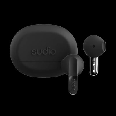 Sudio Earbuds, N3, Bluetooth, On-ear, Microphone, Onyx Black, Wireless