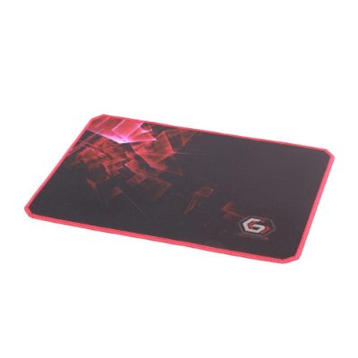 MP-GAMEPRO-S Gaming mouse pad PRO, small, natural rubber foam + fabric, Gaming mouse pad, 200x250x3 mm, Black