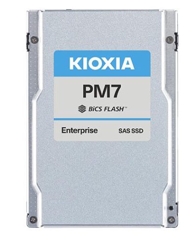 SSD, TOSHIBA, MTBF 2500000 h, Read speed 4150 MB/s, Write speed 3200 MB/s, SAS, 2.5", 30720 GB, KPM7VRUG30T7