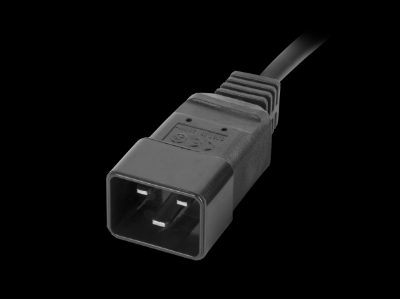 Lanberg Power Distribution unit (PDU) 19" 1U 16A 2M 4x C19 6x IEC C13 Sockets C20, Black, Lanberg