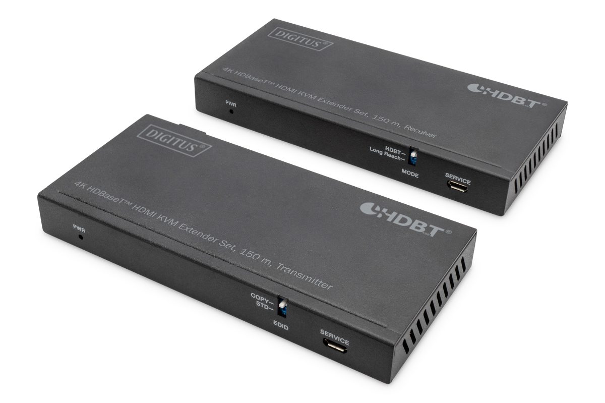 4K HDBaseT HDMI KVM Extender Set, 150 m, DS-55526