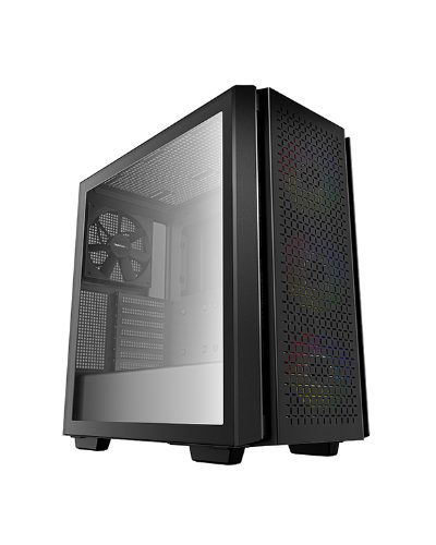 MID TOWER CASE, CG560, Side window, Black, Mid-Tower, ATX PS2