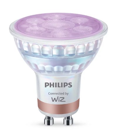Philips Smart Philips Smart WiFi Spot PAR16 RGB, 3pcs, GU10, 4.7 W, Full colour