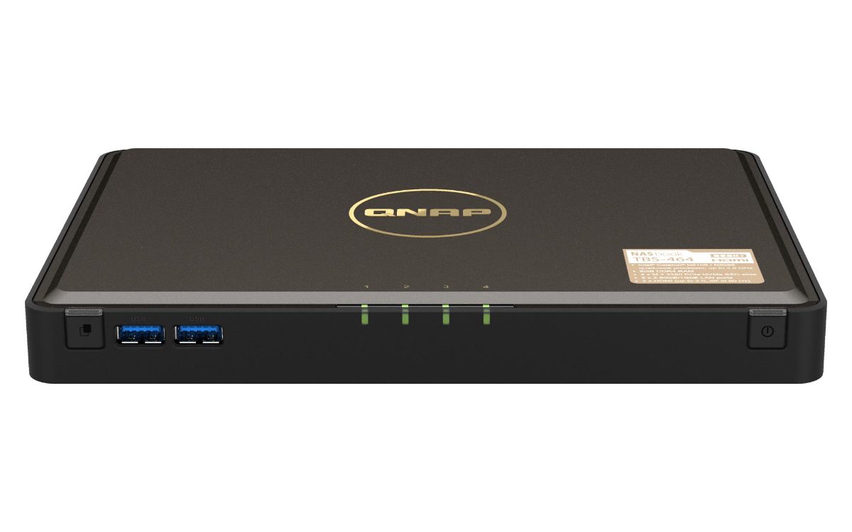 NAS STORAGE COMPACT 4BAY/NO HDD TBS-464-8G QNAP