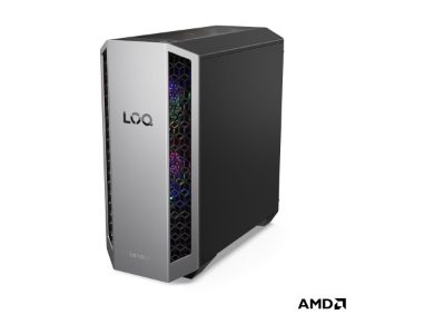 Lenovo LOQ, 26ADR10, Desktop, Tower, AMD Ryzen 9, 8945HX, 16 GB, SODIMM DDR5, 1000 GB, NVIDIA GeForce RTX 5070, No Optical drive, No keyboard, Windows 11 Home, Warranty 24 month(s)