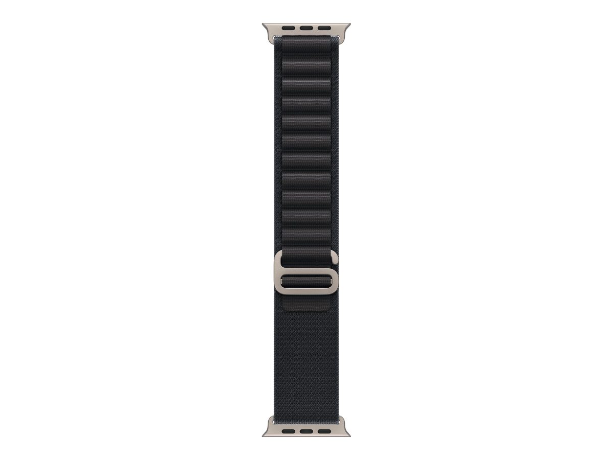 Apple 49mm Black Alpine Loop - Large - Natural Titanium Finish, Apple
