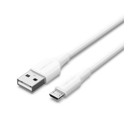 CABLE USB2.0 TO MICRO-B/2M WHITE CTIWH VENTION