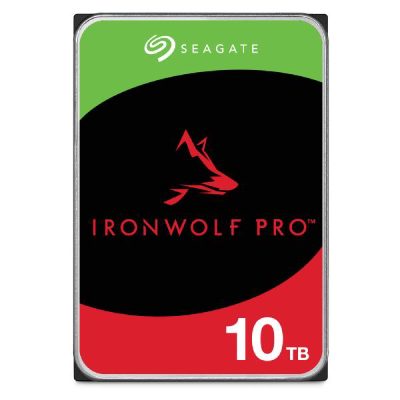 HDD, SEAGATE, IronWolf Pro, 10TB, SATA, 256 MB, 7200 rpm, 3,5", ST10000NT001
