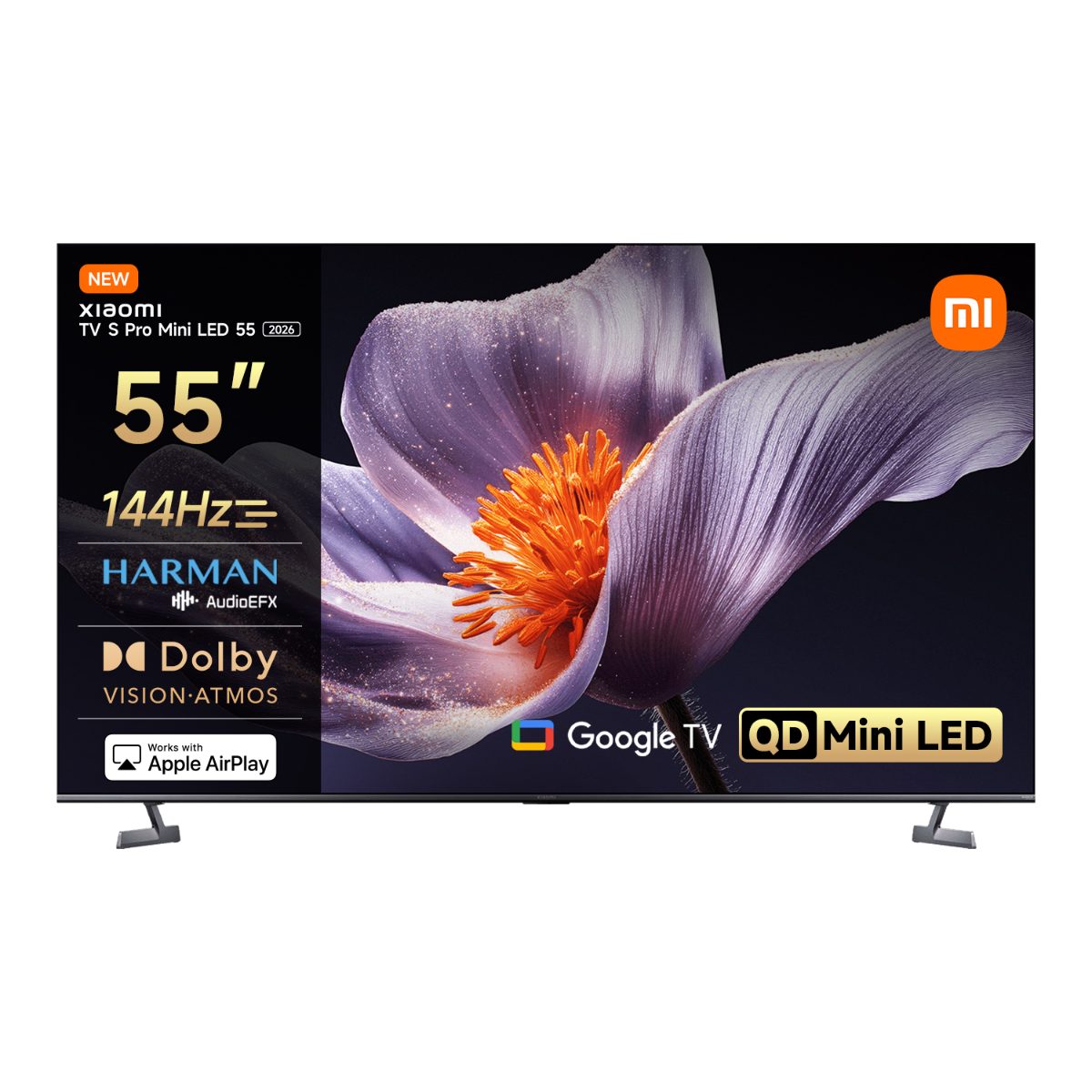 Xiaomi TV, S Pro 2026, 55, Smart TV, Google TV, Grey