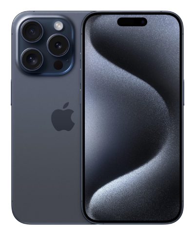 REFURB. PHONE IPHONE 15 PRO/128GB BLUE GRADE A RENEWED