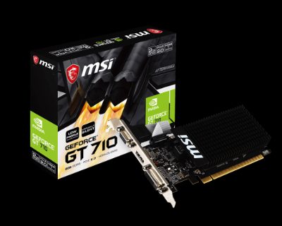 GT 710 2GD3H LP, NVIDIA, 2 GB, GeForce GT 710, DDR3, DVI-D ports quantity 1, HDMI ports quantity 1, PCI Express 2.0 x16 (uses x8), Memory clock speed 1600 MHz, Processor frequency 954 MHz, VGA (D-Sub) ports quantity 1