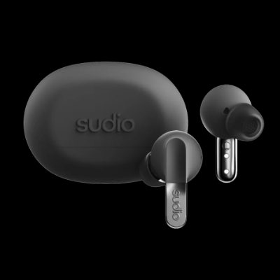 Sudio Earbuds, N3 Pro, Bluetooth, In-ear, Microphone, Titanium Black, Noise canceling, Wireless