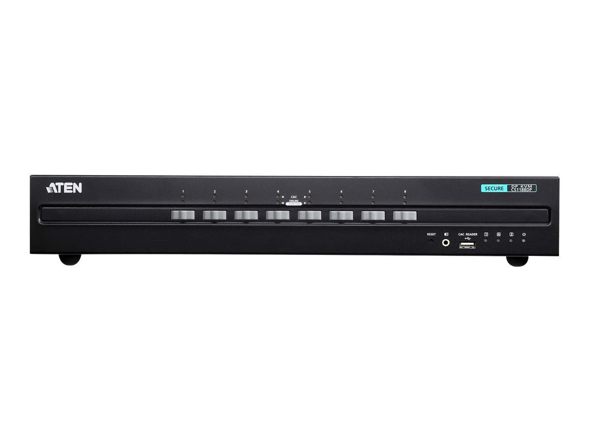 8-Port USB DisplayPort Secure KVM Switch (PSS PP v3.0 Compliant), CS1188DP