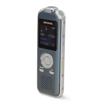 AIWA digitālais balss ierakstītājs, 16 GB, pelēks