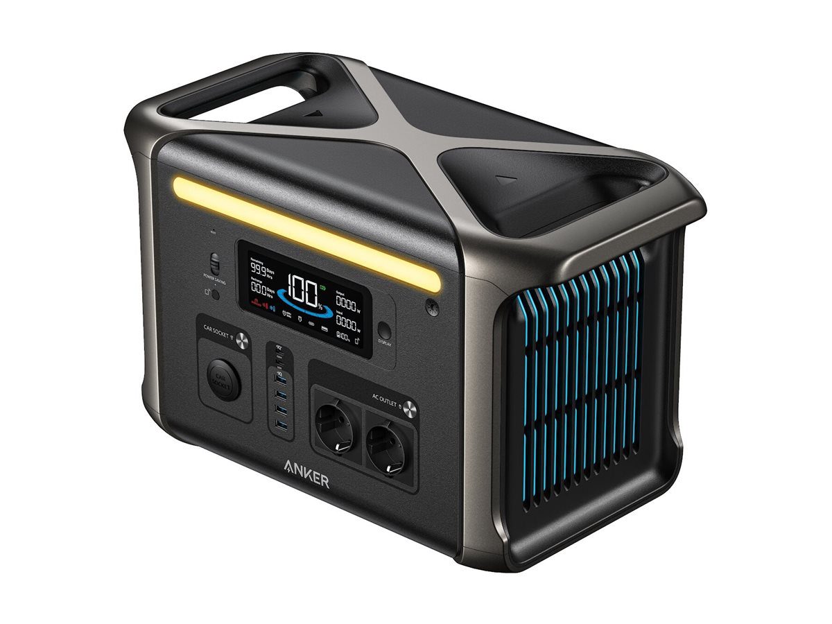 Anker Solix Portable Power Station 1536Wh, 1800W, SOLIX F1500