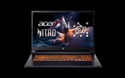 Nitro V 17 AI ANV17-41-R9XF, Obsidian Black, 17.3 ", IPS, QHD, 2560 x 1440 pixels, AMD Ryzen 7, 260, 32 GB, DDR5, Solid-state drive capacity 1000 GB, NVIDIA GeForce RTX 5070, GDDR7, 8 GB, Windows 11 Home, 802.11ax, Bluetooth version 5.3, Keyboard language US international, Keyboard backlit, Warranty 24 month(s)