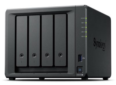 Synology DiskStation, DS425+, Intel Celeron, J4125, Processor frequency 2.0 GHz, 2 GB, DDR4, Black