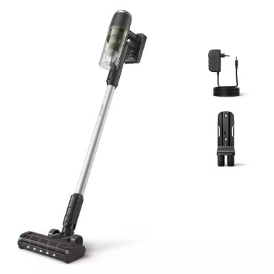 PHILIPS 3000 series bezvada spieķa tipa putekļsūcējs, cargo green