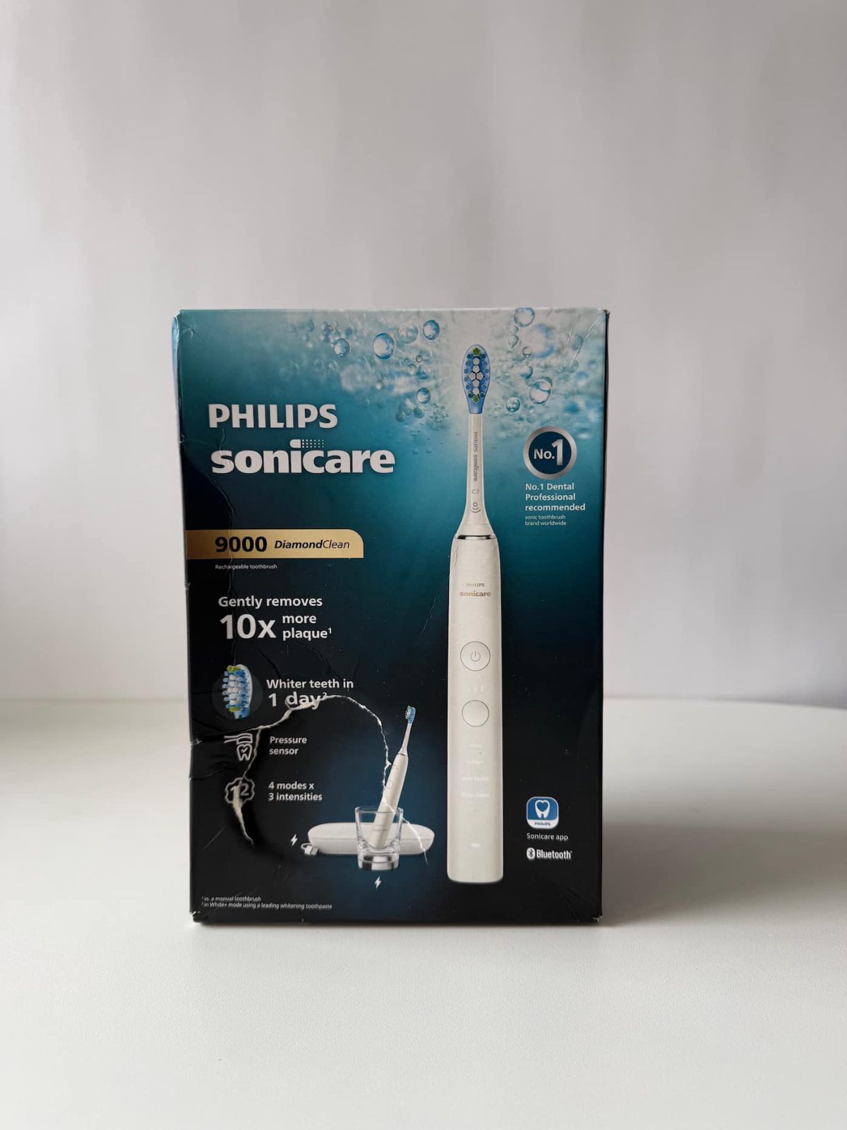 Sonicare zobu birste DiamondClean ar īpašu  lietotni, balta