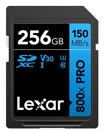 MEMORY SDXC 256GB UHS-I/LSD0800P256G-BNNNG LEXAR