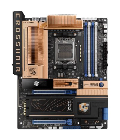 Mainboard, ASUS, AMD X870E, Socket AM5, ATX, RAM DDR5-SDRAM, 4xSlots, Wi-Fi Yes, Bluetooth Yes, 5xNumber of M.2 (M) slots, ROGCROSSHAIR2006