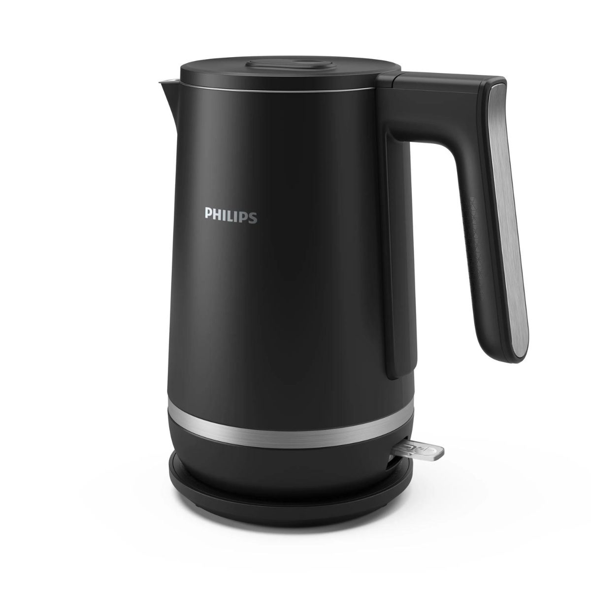 Philips Kettle, HD9395/90, Electric, 2200 W, 1.7 L, Plastic/Stainless Steel, 360° rotational base, Black