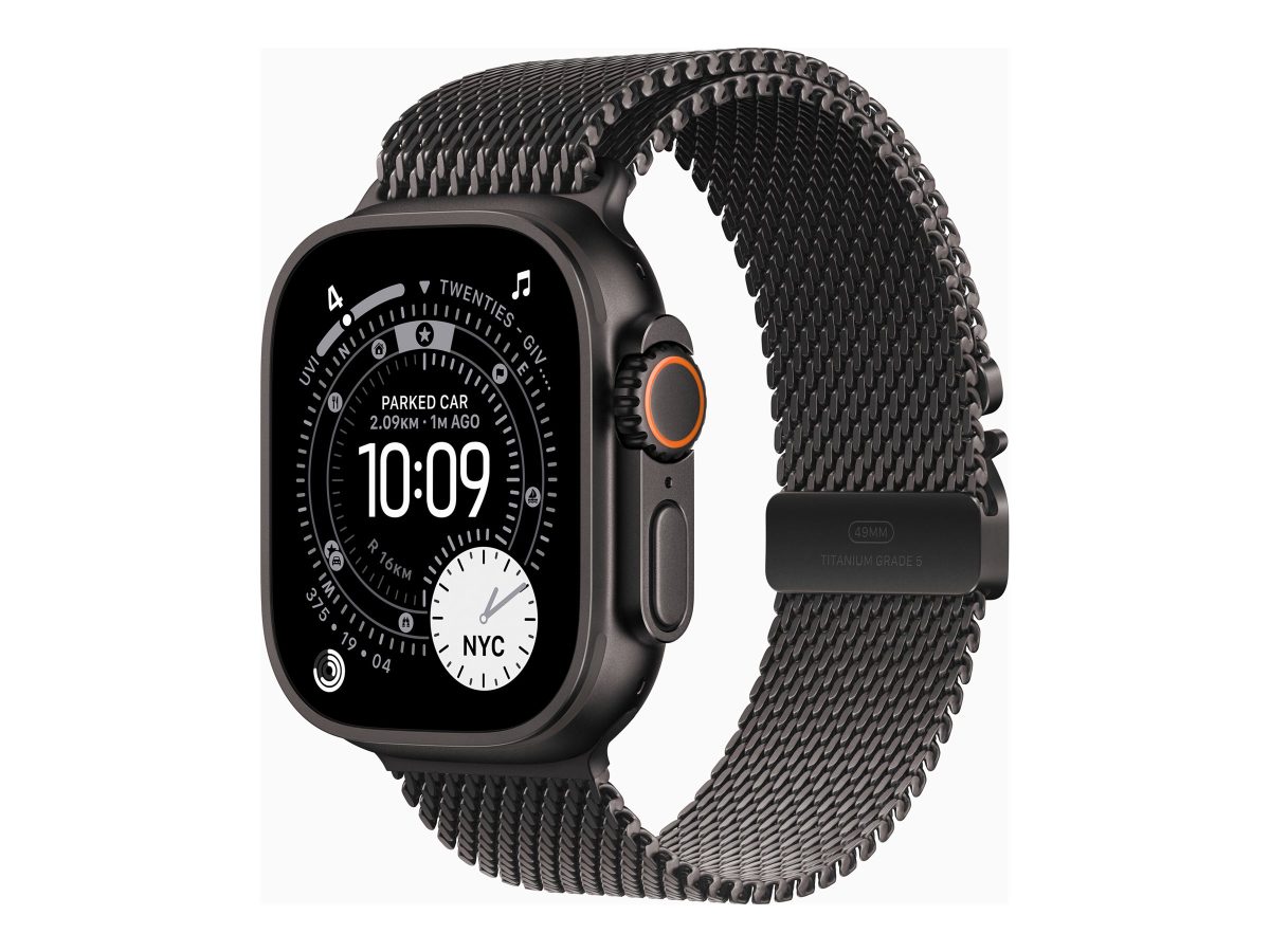 Apple Watch Ultra 3 GPS + Cellular, Smart watch, LTPO OLED Always-On Retina, 49 mm, Black