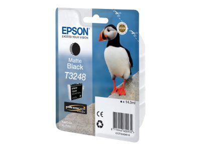 Epson T3248, Ink Cartridge, Matte Black