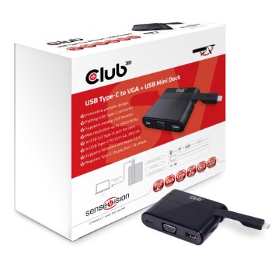 NB ACC DOCKING STATION/USB-C 60W CSV-1532 CLUB3D