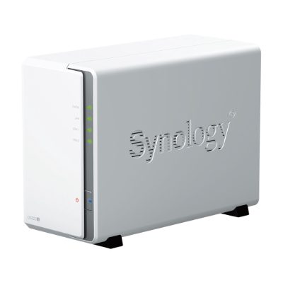 Tower NAS, DS223j, up to 2 HDD/SSD, Realtek, RTD1619B, Processor frequency 1.7 GHz, 1 GB, DDR4