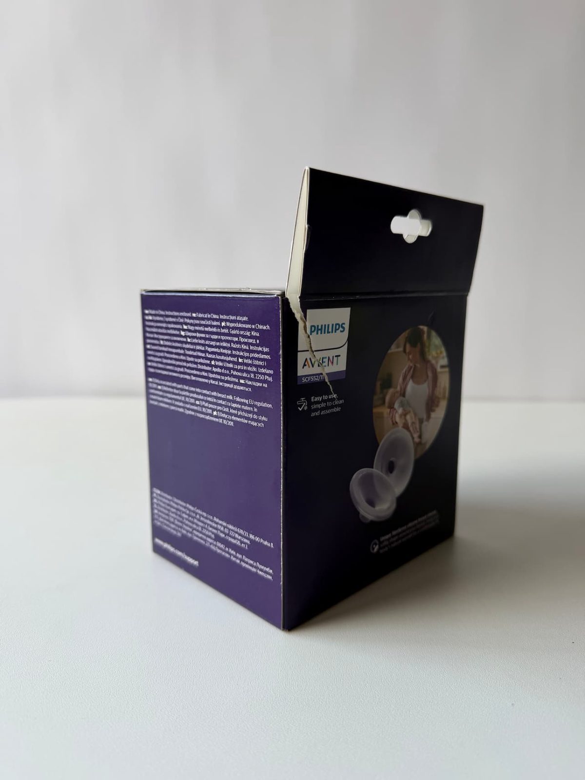 Philips Avent  Aizsargu ieliktņi mazām krūtīm (aksesuārs Hands-free krūts piena sūknim)