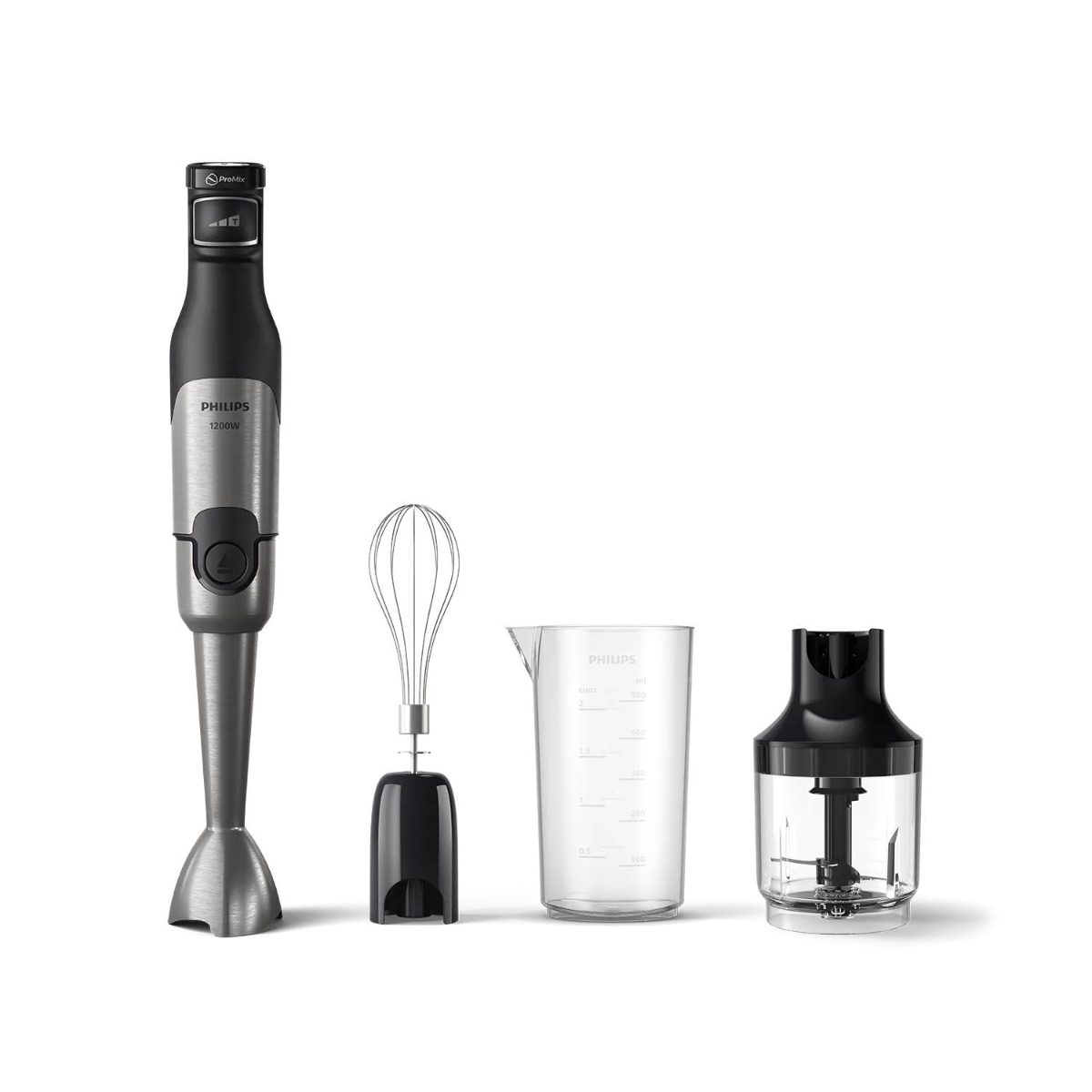 HR2683/00, Hand Blender, 1200 W, Number of speeds 3, Black