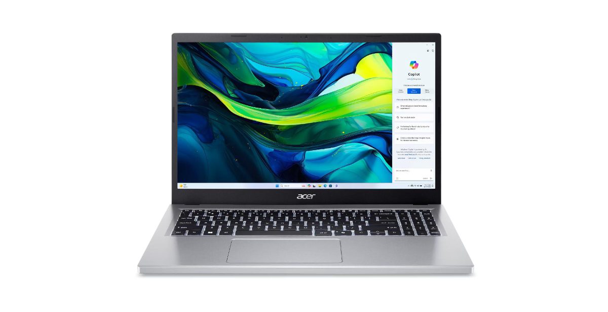 Notebook, ACER, Aspire, Go 15, CPU Intel Core 3, N355, 15.6 ", 1920 x 1080 pixels, RAM 16 GB, DDR5-SDRAM, SSD 512 GB, Discrete graphics Not available, On-board graphics Yes, Keyboard language English, OS installed Windows 11 Home, Colour Silver, Weight 1.73 kg, NX.J46EL.001