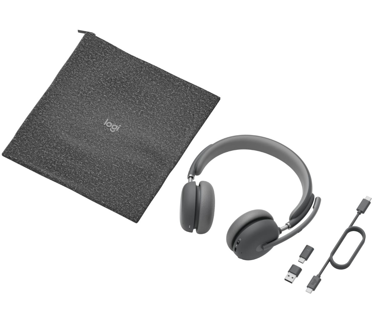HEADSET ZONE 2 WIRELESS/GRAPHITE 981-001311 LOGITECH