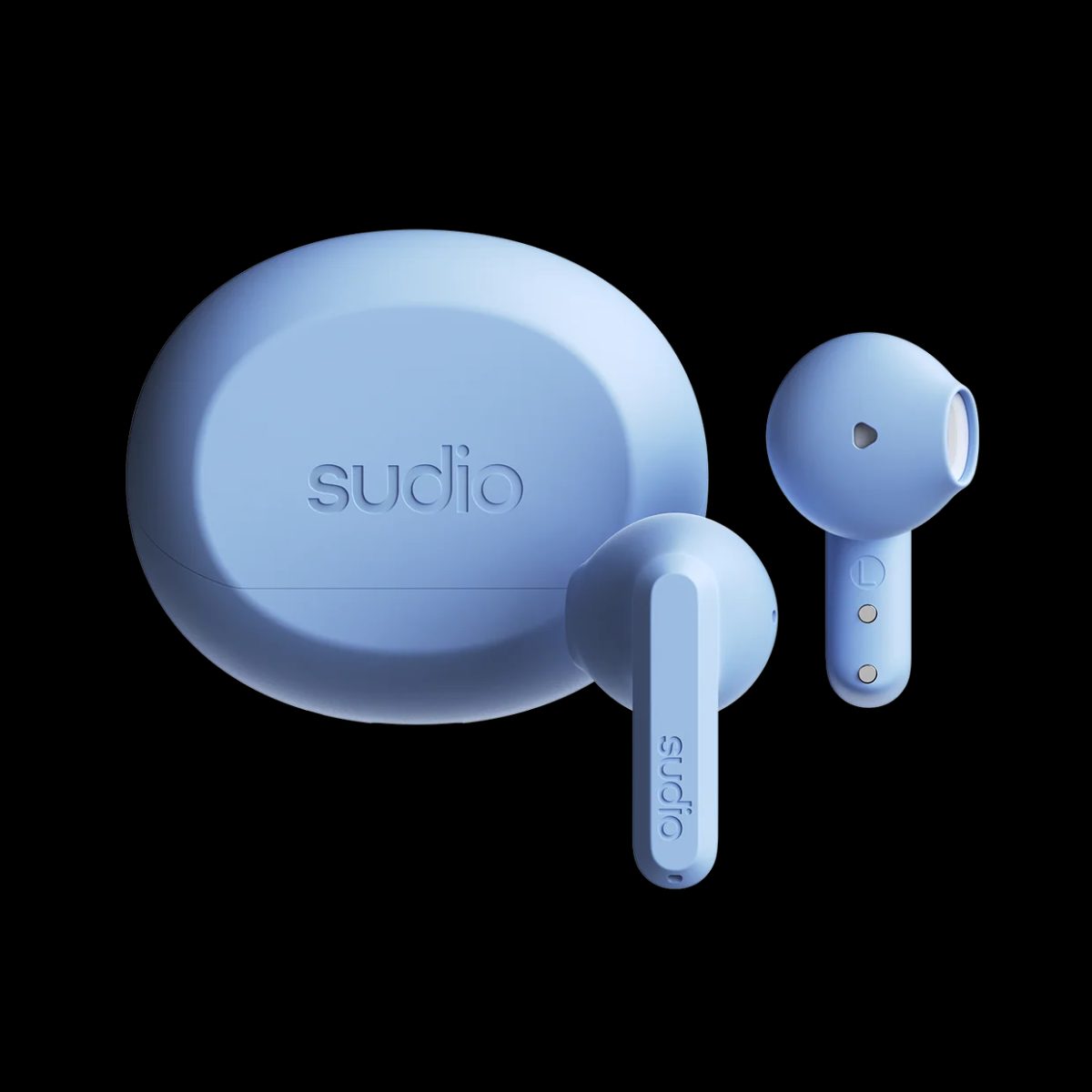 Sudio Earbuds, A3, Bluetooth, In-ear, Microphone, Blue, Wireless